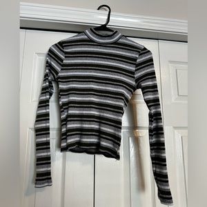 Sky and Sparrow Mock Neck Long Sleeve
